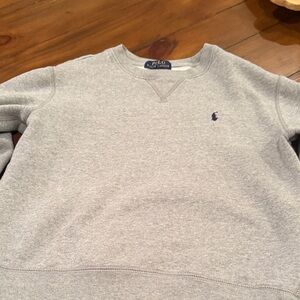 Polo by Ralph Lauren Light Gray Crewneck Sweater